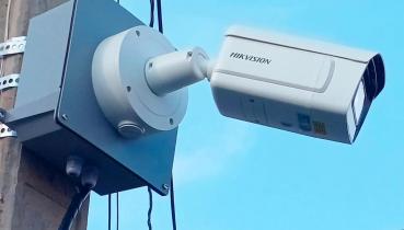 INSTALAO DAS NOVAS CMERAS DE SEGURANA EM TAPERA