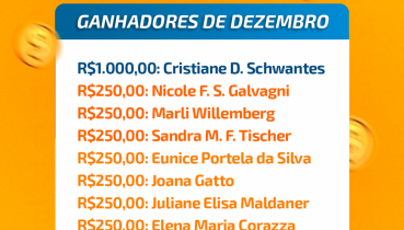 SHOW DE PR�MIOS 2025 - SORTEIO DE DEZEMBRO